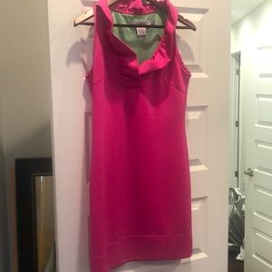 Gretchen Scott pink dress size small.